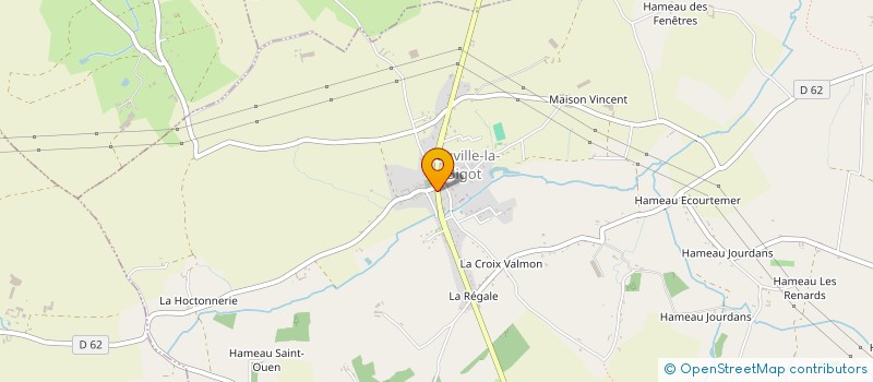 localisation de l'entreprise SCI MARIE BLANCHE  RAUVILLE-LA-BIGOT