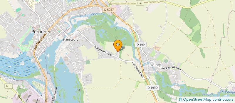 localisation de l'entreprise SCI MARIE-BLANCHE  DOINGT