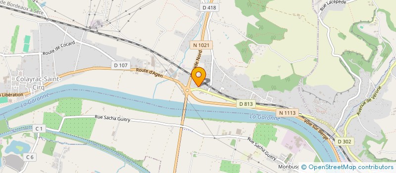 localisation de l'entreprise SCI MARIE - C  COLAYRAC-SAINT-CIRQ