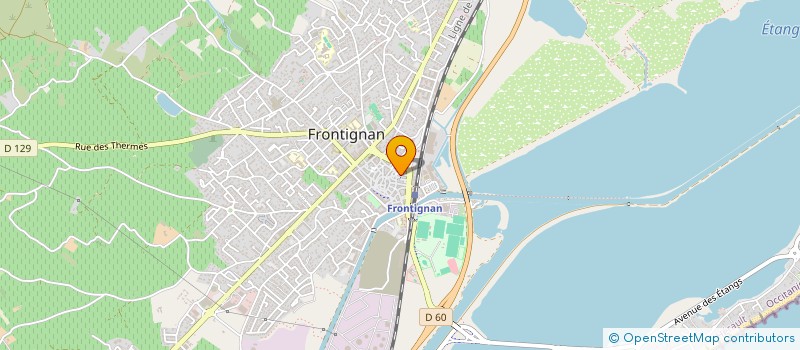 localisation de l'entreprise SCI MARIE CARITAT à FRONTIGNAN