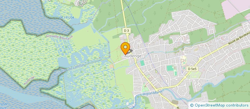 localisation de l'entreprise SCI MARIE CARMEN  AUDENGE