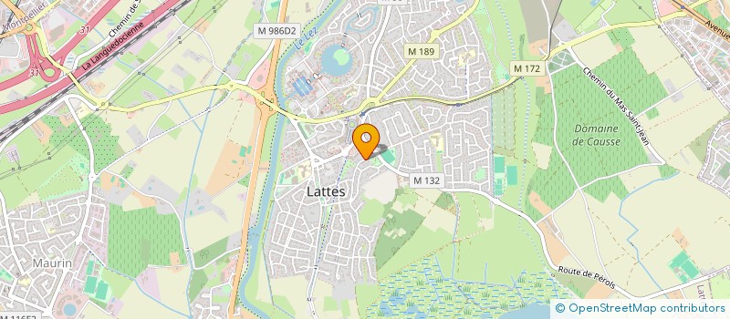 localisation de l'entreprise SCI MARIE CECILE à LATTES