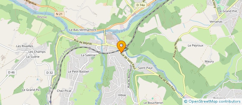 localisation de l'entreprise SCI MARIE CECILE  BOSMIE-L'AIGUILLE