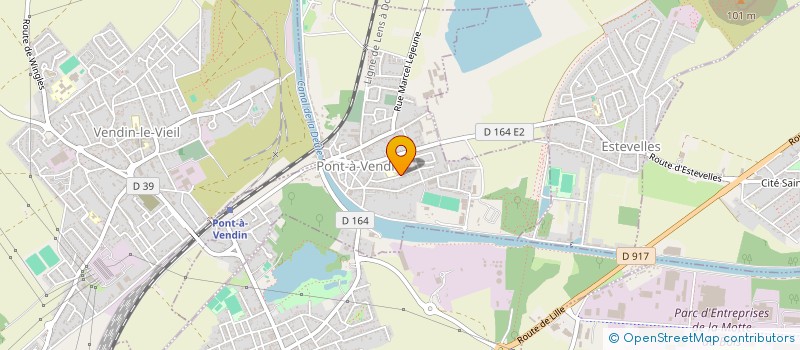 localisation de l'entreprise SCI MARIE CHRISTINE  PONT-A-VENDIN