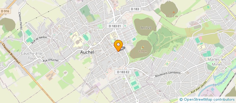 localisation de l'entreprise SCI MARIE CLAIRE  AUCHEL