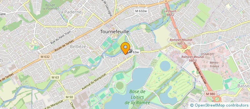 localisation de l'entreprise SCI MARIE-CLAIRE à TOURNEFEUILLE
