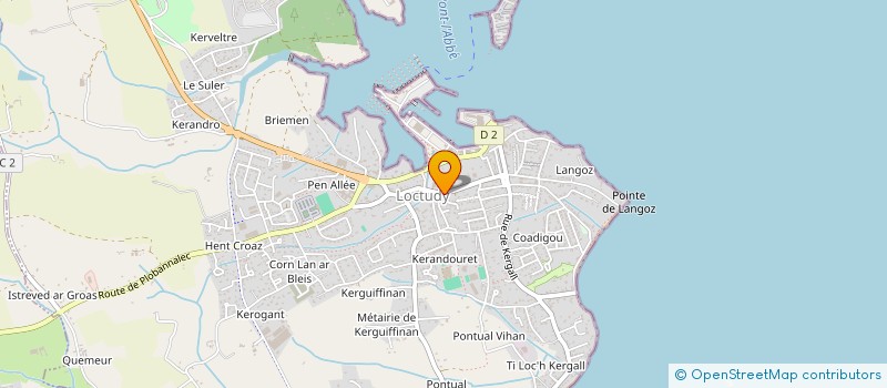 localisation de l'entreprise SCI MARIE CLET  LOCTUDY