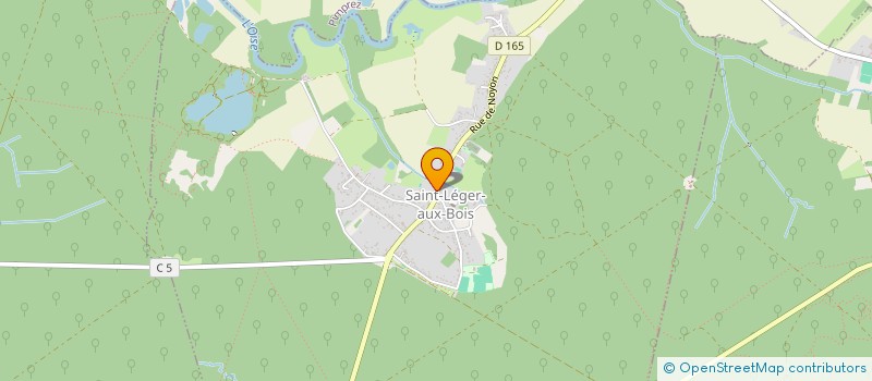 localisation de l'entreprise SCI  MARIE CURIE  SAINT-LEGER-AUX-BOIS