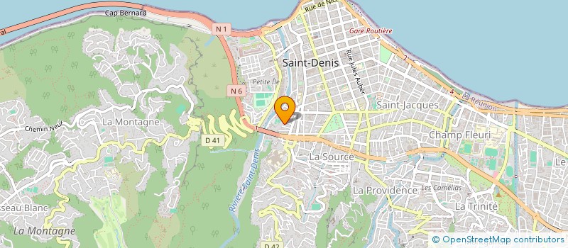 localisation de l'entreprise SCI MARIE-DAUPHINE  SAINT-DENIS