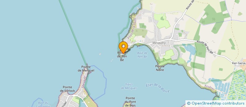 localisation de l'entreprise SCI MARIE ET BRUNO  ASSERAC