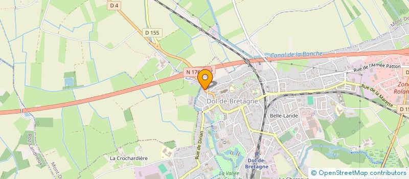 localisation de l'entreprise SCI MARIE ET MARC  SAINT-BROLADRE