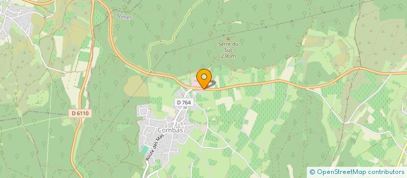 localisation de l'entreprise SCI MARIE & FERNAND  COMBAS