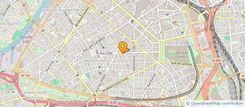 localisation de l'entreprise SCI MARIE FLO à LILLE