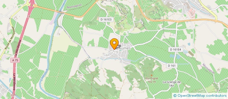 localisation de l'entreprise SCI MARIE FRANCE  AUMES