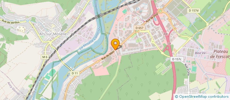 localisation de l'entreprise SCI MARIE FRANCE  JOUY-AUX-ARCHES