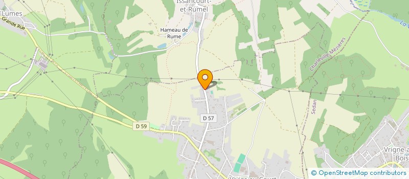 localisation de l'entreprise SCI MARIE FRANCIS  VIVIER-AU-COURT