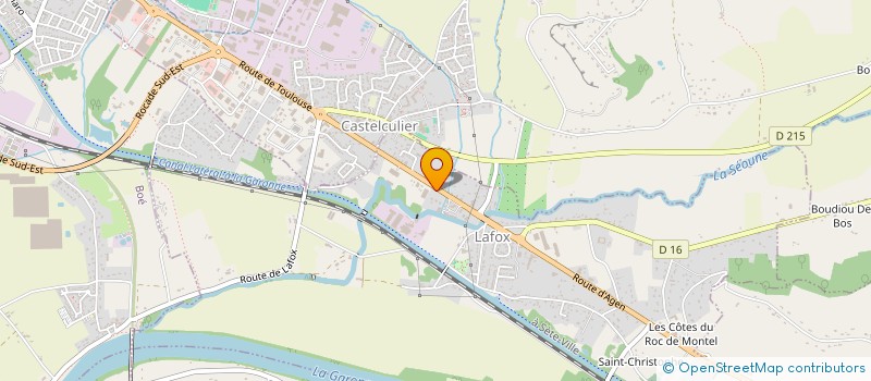 localisation de l'entreprise SCI MARIE GILLES  LAFOX