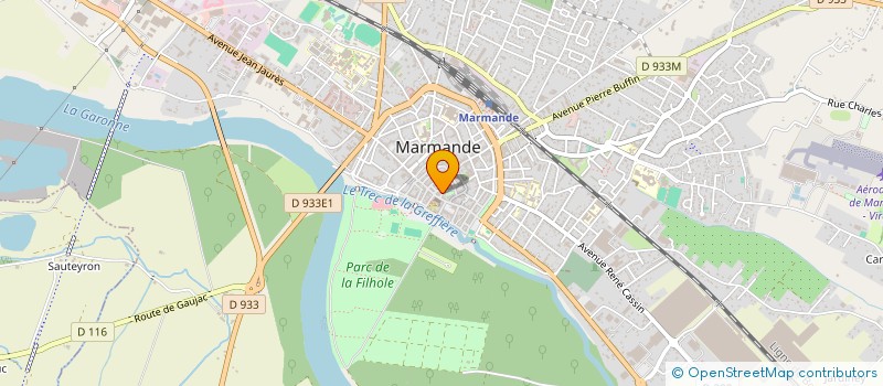localisation de l'entreprise SCI MARIE HELENE  MARMANDE