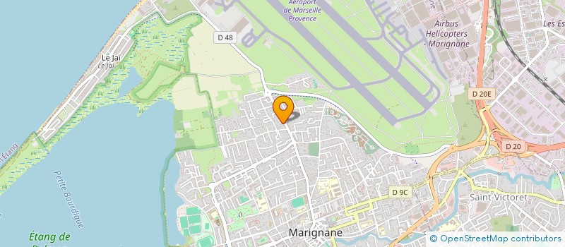 localisation de l'entreprise SCI MARIE II  MARIGNANE