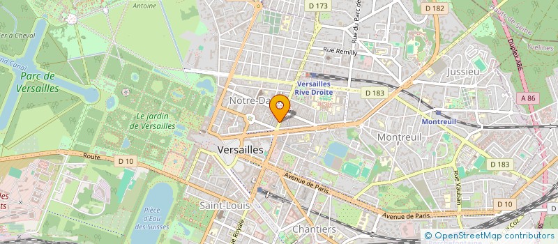 localisation de l'entreprise SCI MARIE JEANNE à VERSAILLES