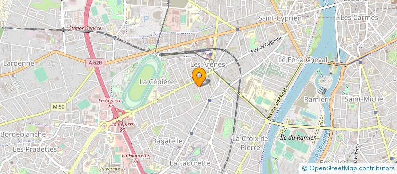 localisation de l'entreprise SCI MARIE JEANNE à TOULOUSE