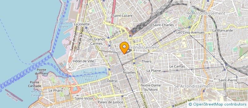 localisation de l'entreprise SCI MARIE-JEANNE ET FRANCIS à MARSEILLE