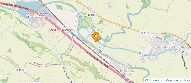 localisation de l'entreprise SCI MARIE JEREMY CLEMENT  MONTFERRAND