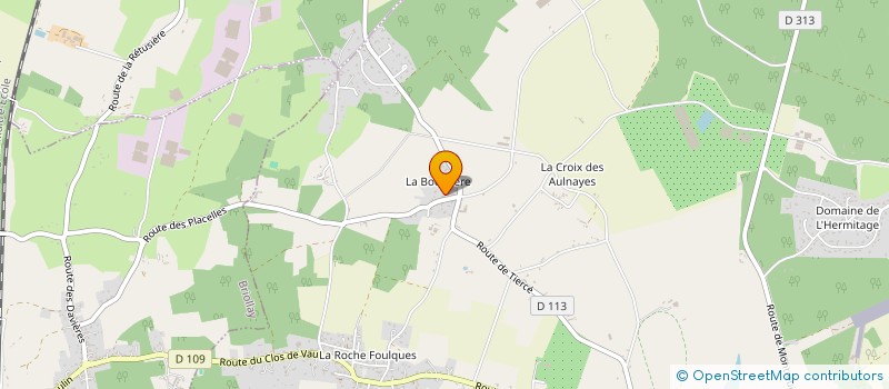 localisation de l'entreprise SCI MARIE-JO  RIVES-DU-LOIR-EN-ANJOU