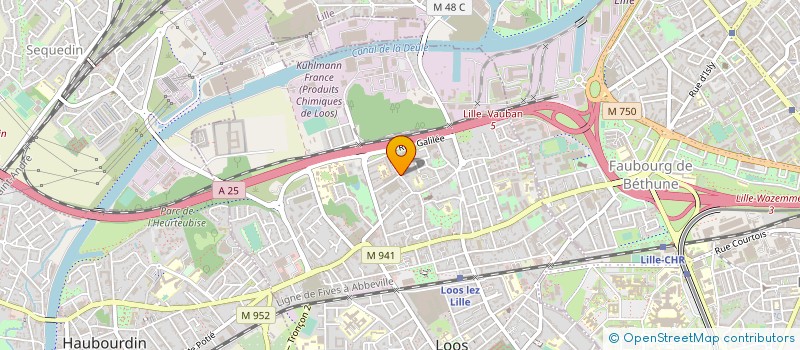 localisation de l'entreprise SCI MARIE JO  LOOS