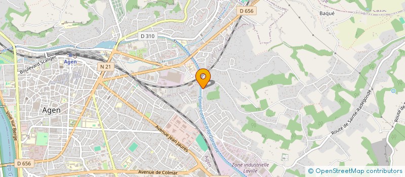 localisation de l'entreprise SCI MARIE LA LANDAISE  BON-ENCONTRE