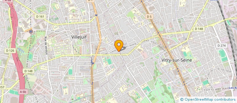 localisation de l'entreprise SCI MARIE-LAURE à VILLEJUIF