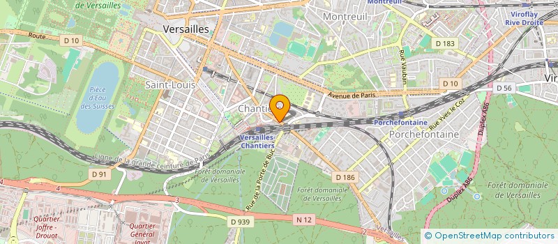 localisation de l'entreprise SCI MARIE LAURENT à VERSAILLES