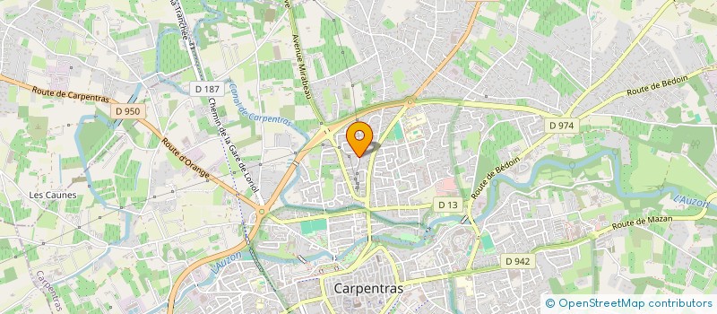 localisation de l'entreprise SCI MARIE LOUISE  CARPENTRAS