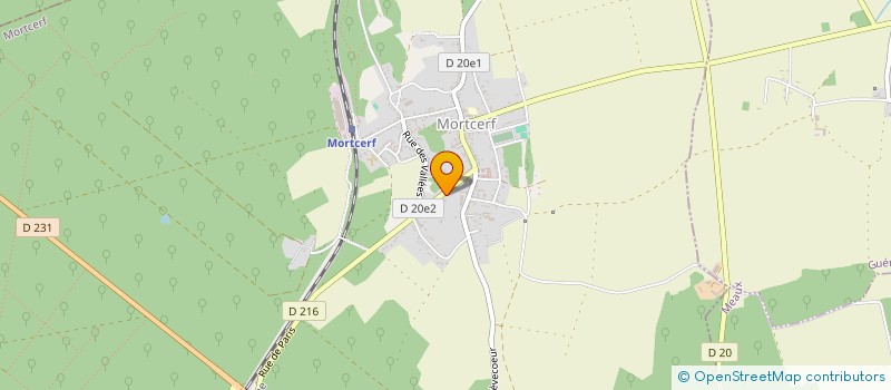 localisation de l'entreprise SCI MARIE LOUISE  MORTCERF