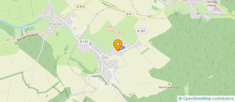 localisation de l'entreprise SCI MARIE-LOUISE  LOHR