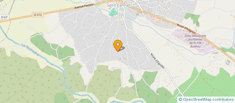 localisation de l'entreprise SCI MARIE MARCEL  SAINT-CANNAT