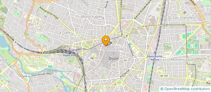 localisation de l'entreprise SCI MARIE MARGUERITE à DIJON