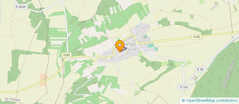 localisation de l'entreprise SCI MARIE NOEL  COULANGES-LA-VINEUSE