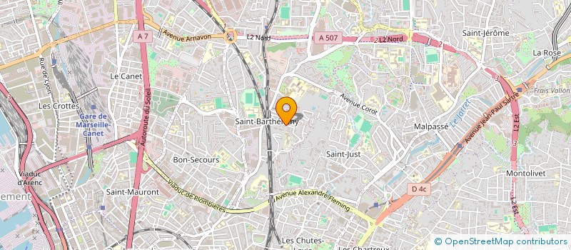 localisation de l'entreprise SCI MARIE OCEANE à MARSEILLE