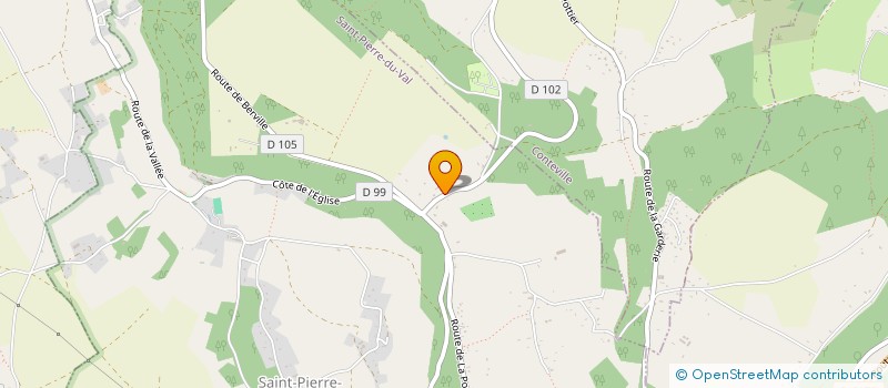 localisation de l'entreprise SCI MARIE ODILE LABZINE  SAINT-PIERRE-DU-VAL