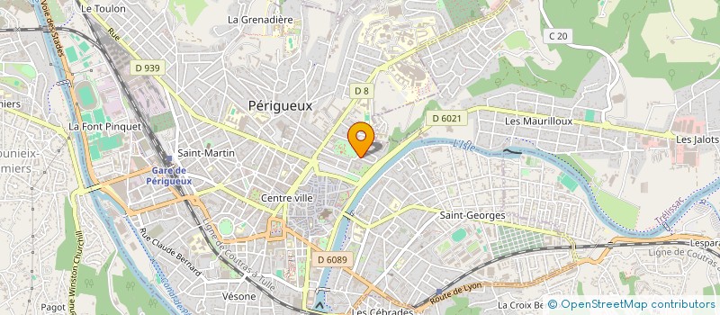 localisation de l'entreprise SCI MARIE- PASCALE à PERIGUEUX