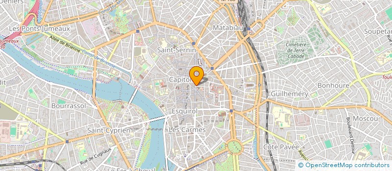 localisation de l'entreprise SCI MARIE-PIERRE MAGRE  TOULOUSE