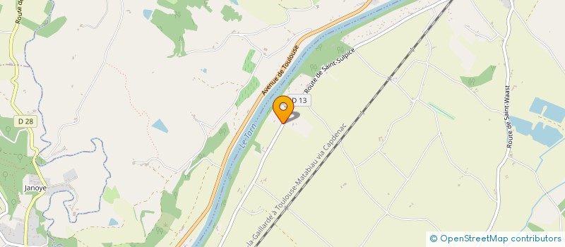 localisation de l'entreprise SCI  MARIE PUECH  GRAZAC