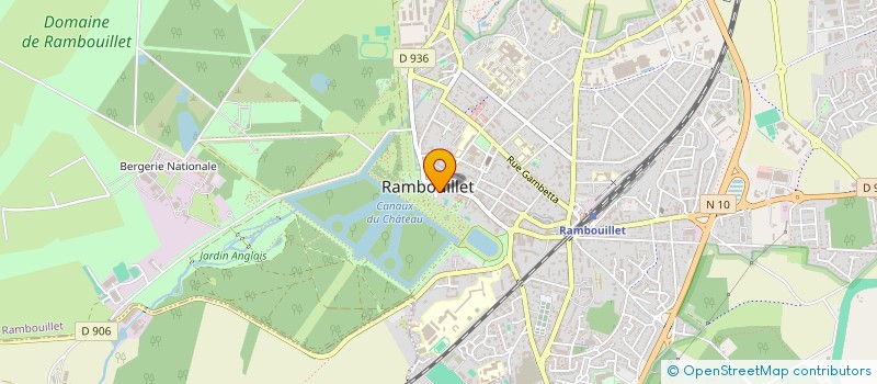 localisation de l'entreprise SCI MARIE ROUX  RAMBOUILLET