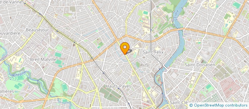 localisation de l'entreprise SCI MARIE TEAM  NANTES