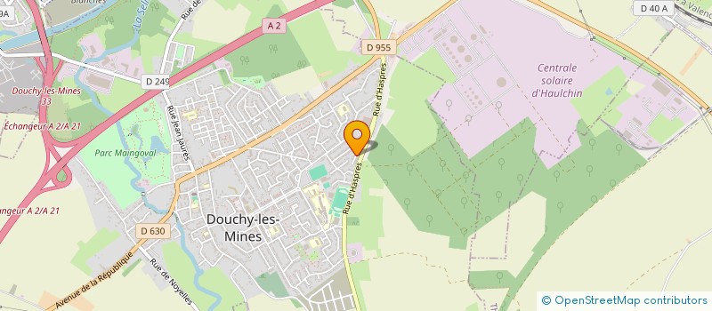 localisation de l'entreprise SCI MARIE-THERESE à DOUCHY-LES-MINES