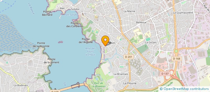 localisation de l'entreprise SCI MARIE-VICTOR-ESMERALDA  SAINT-MALO
