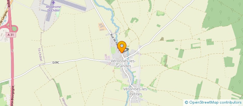 localisation de l'entreprise SCI MARIECHABERT  VERONNES