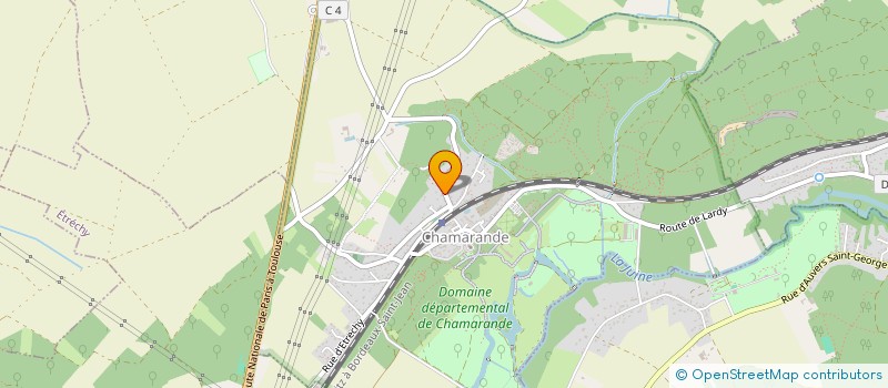 localisation de l'entreprise SCI MARIEETANTOINE  CHAMARANDE