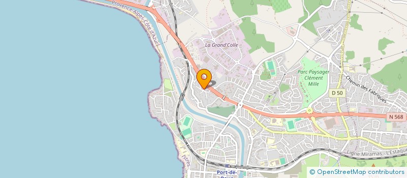 localisation de l'entreprise SCI MARIEGAELLA  PORT-DE-BOUC